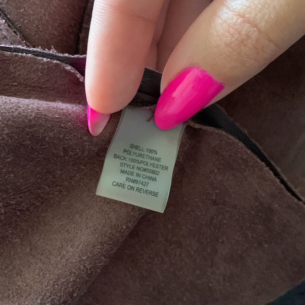 Dolce Cabo Faux Leather Jacket - Picture 7 of 7